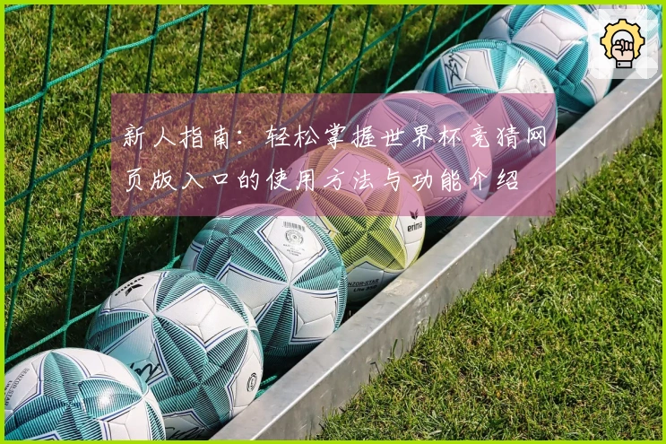 新人指南：轻松掌握世界杯竞猜网页版入口的使用方法与功能介绍